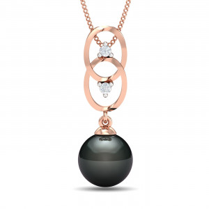 Fairy Black Pearl Pendant