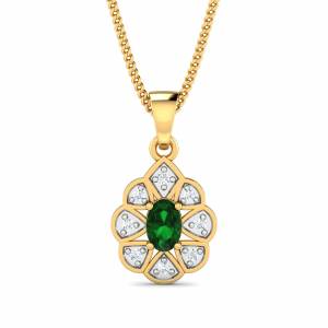 Branwen Emerald Pendant