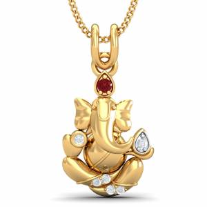 Lal Ganesha Pendant