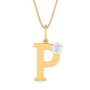 Letter P Pendant