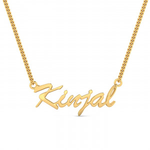 Kinjal Name Pendant