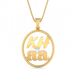 Family 4-Initials Pendant