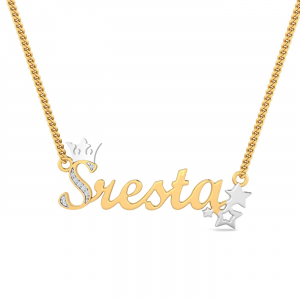 Baby Star Name Pendant - KuberBox.com