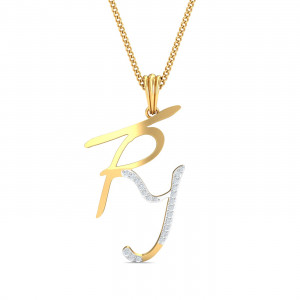 TRY Initial Pendant