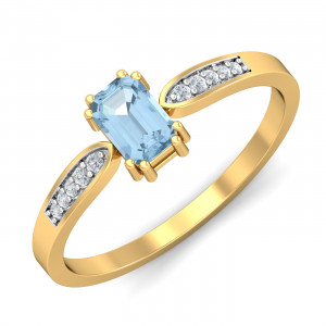 Meridian Topaz Blue Ring