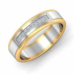 Mer 2-tone Couple Band For Him