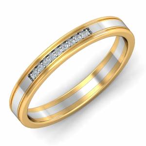 Mer 2-tone Couple Band For Her