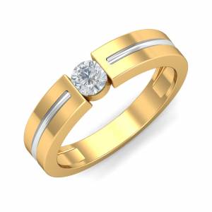 Majesty Men's Solitaire Ring 