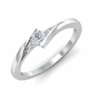 Zimber Solitaire Ring