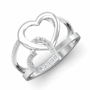 Interlocked Love Ring