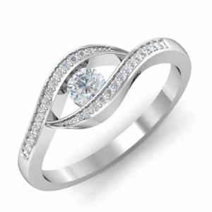 Exotic Solitaire Ring