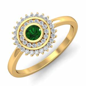 Ethnic Emerald Ring
