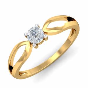 Solitaire Pride Ring