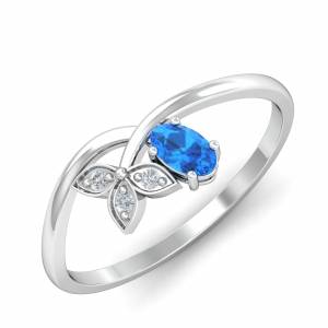 Barbara Blue Topaz Ring