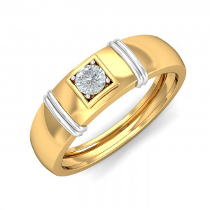 Nakato Solitaire Men's Ring