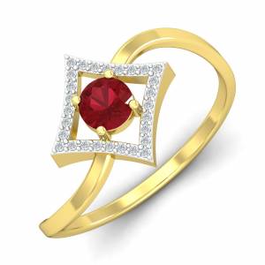 Le Square Ruby Ring
