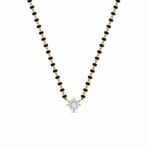 Cluster Solitaire Mangalsutra