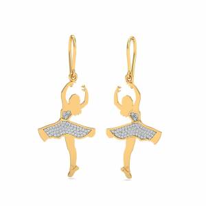 Ballerina Hook Earrings