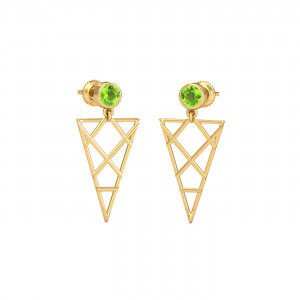 Eshma Peridot Earrings