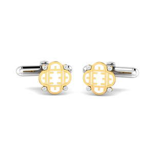 Clover Letter E Cufflinks