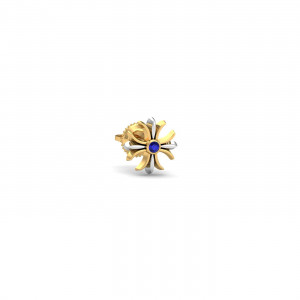 Auric Sapphire Men's Stud