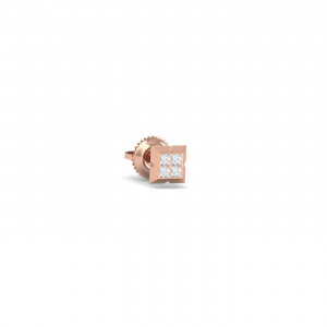 Cuatro Diamond Mens Earring