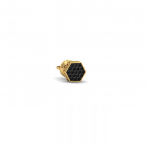 Ted Black Earring For Men
