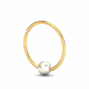 Pearl Bead Basic Nose Ring