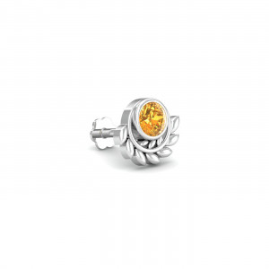 Rue Citrine Nose Stud