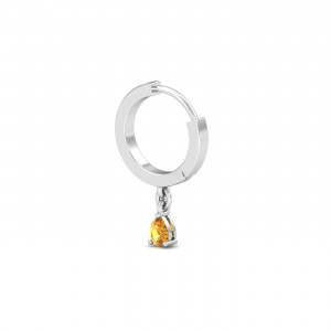 Tusha Citrine Nose Ring