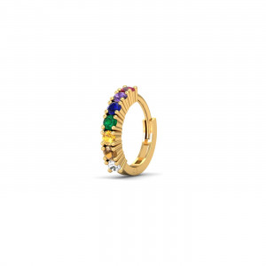 Vrinda Sapphire Nose Ring