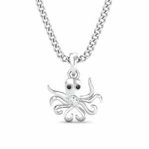 Offbeat Octopus Pendant