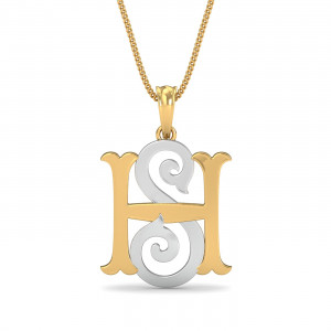 HS Initials Pendant