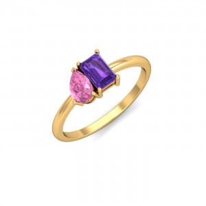 Aanya Amethyst Ring