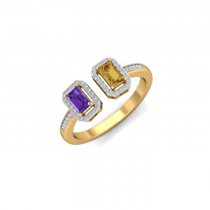 Lunar Glow Open Ring