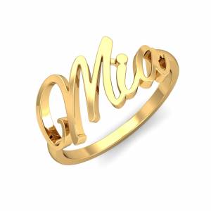 MIA Customised Name Ring