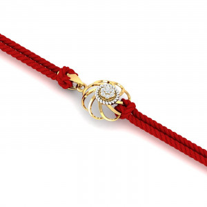 Suchit Diamond Rakhi cum Pendant