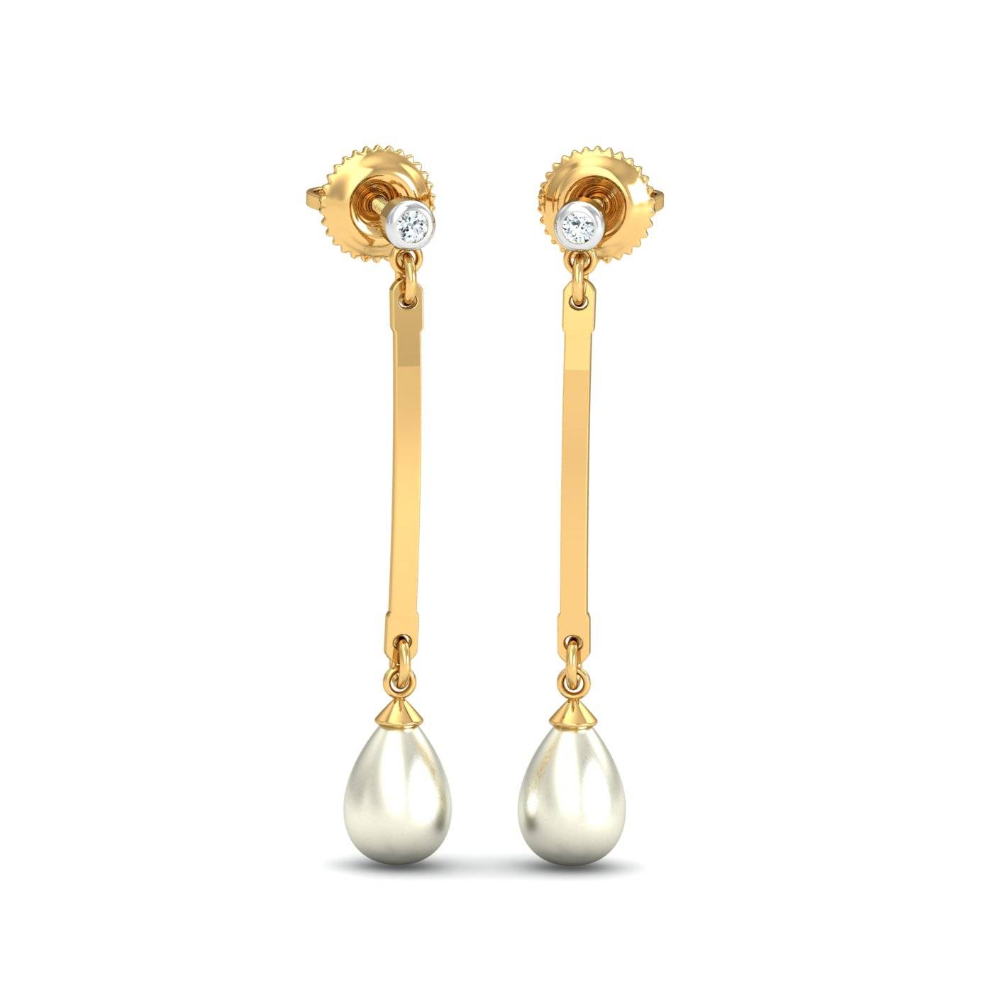 Mauktik Pearl Drop Earrings