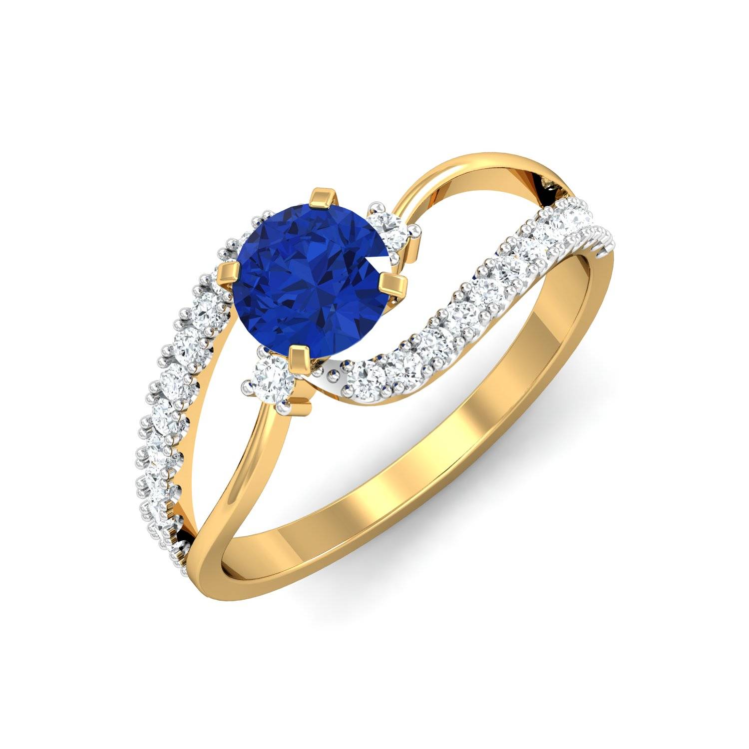 Marina Blue Sapphire Ring