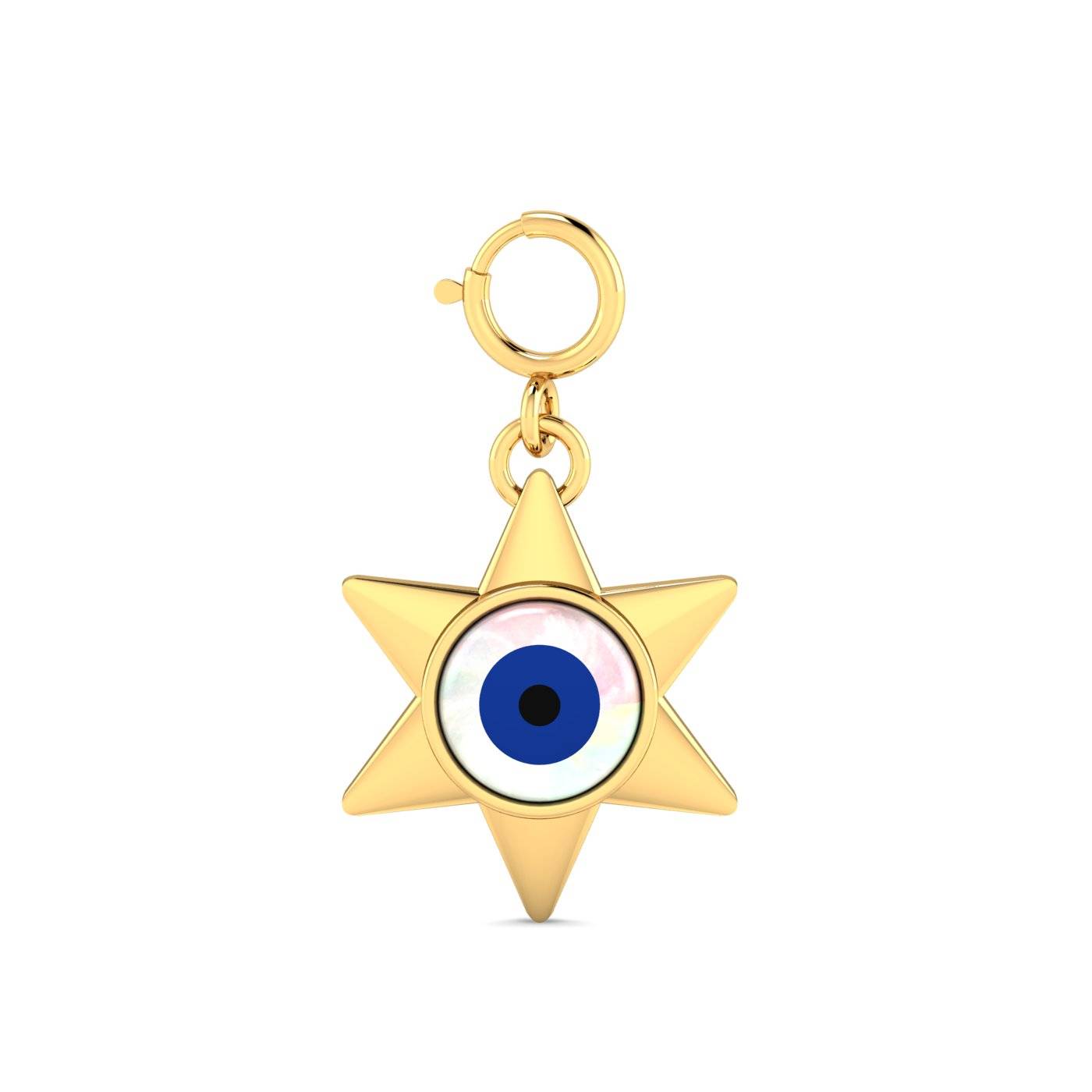 Starry Evil Eye Charm