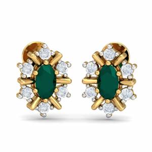 Royal Green Onyx Earrings