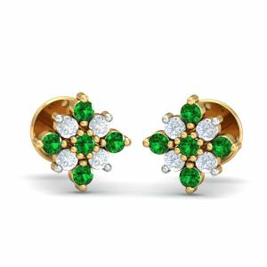 Shagun Emerald Earrings