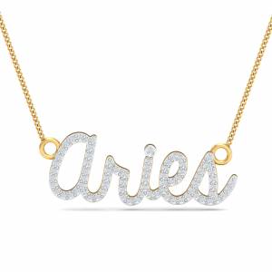 Aries Name Pendant