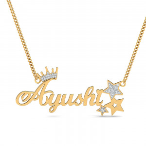 Personalized Gold Pendant Online 18k 14k 22k Gold Choose From 524 Designs Kuberbox Com Kuberbox Com