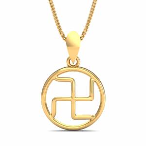 Sauwastika Gold Pendant