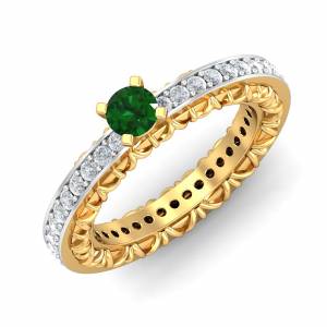 Emerald Embodied Ring