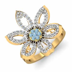 Connive Topaz Blue Ring
