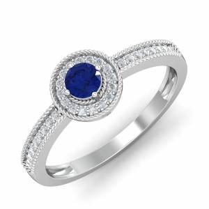 Blue Glory Sapphire Ring
